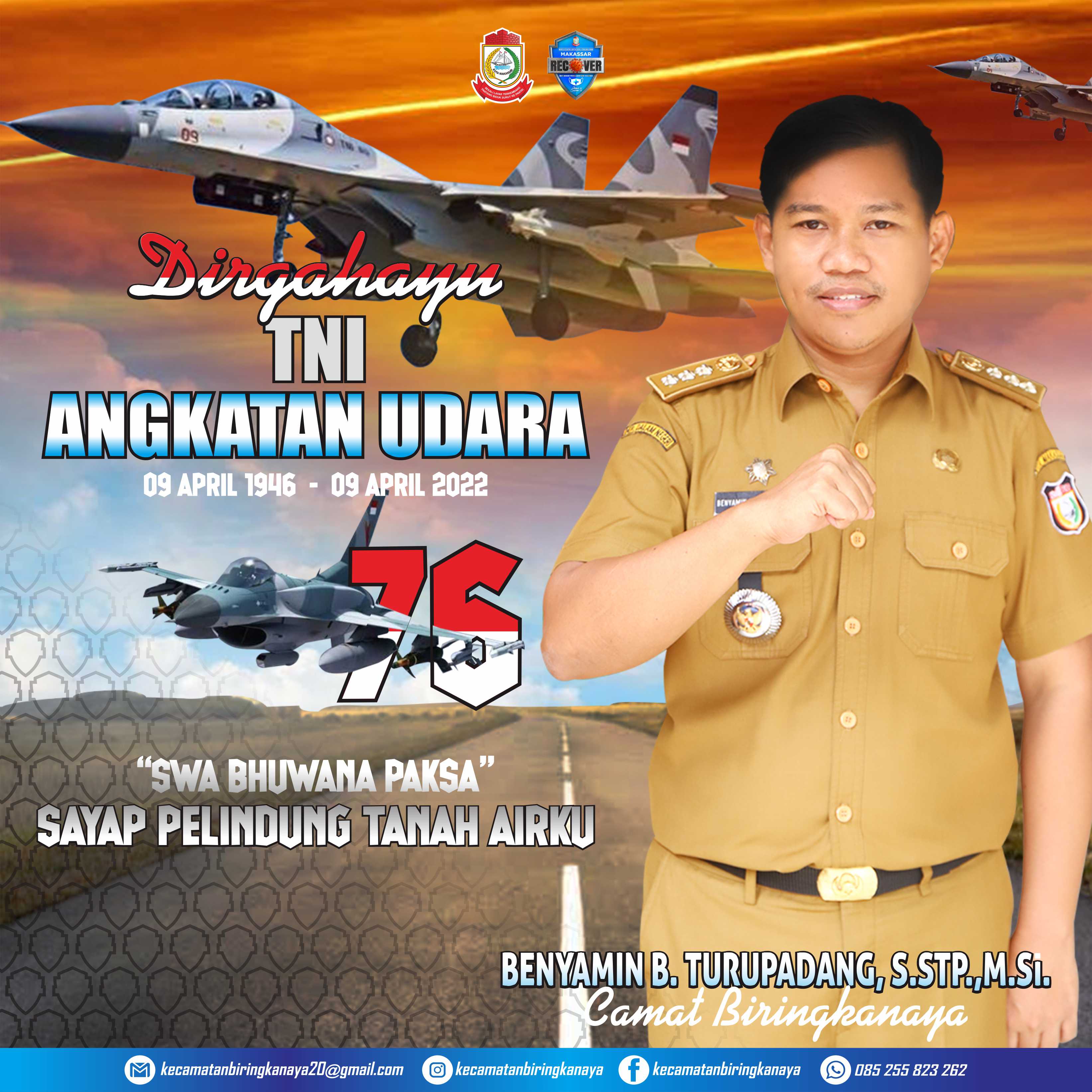 Dirgahayu TNI AU   ke 76